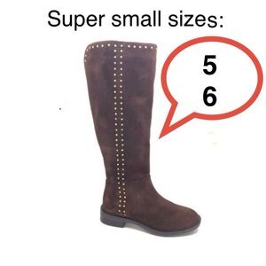 ⭐️HOST PICK⭐️ STEVEN NATURAL COMFORT Suede Riding Knee-high Boots Brown Leather